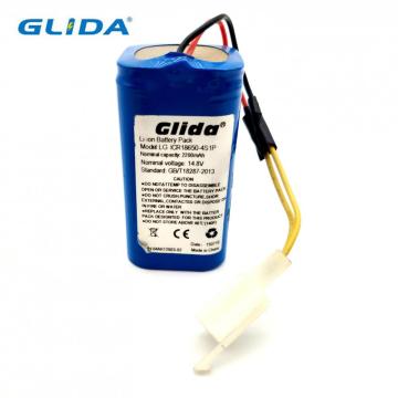 rechargeable lithium ion battery pack 14.8V 2200mah 1800mah