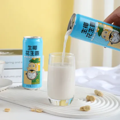 Raw Coconut Peanut Drink