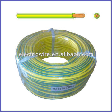 6mm2 pvc insulated flexible copper earthing cable