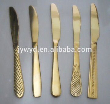 gold knife