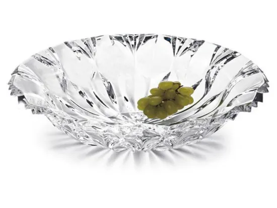2015 china product new design factory wholesale crystal fruit tray