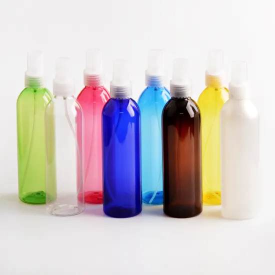 Wholesale 100ml Pet Empty Transparent Plastic Spray Bottles for Cosmetic Packaging