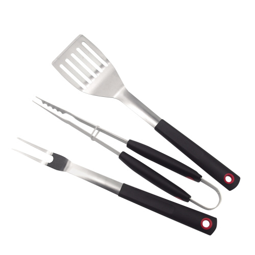 3 Stück Edelstahl Grill Werkzeuge Set als Geschenk