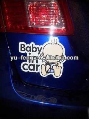 Customized car magnets and magnetic vinyl for cars