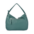 Lady Casual reine Farbe Leder Plain Hobo Bag