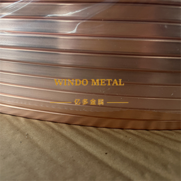 Heat exchanger square copper tubing coil