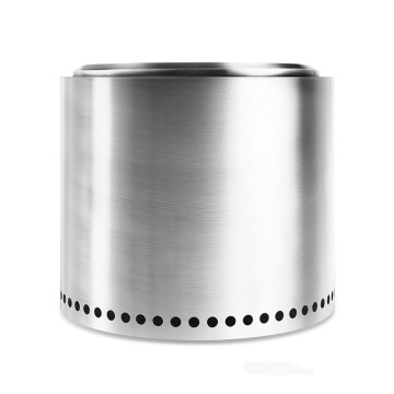 Large Outdoor Smokeless wood camping stove Stainless steel Fire Pit