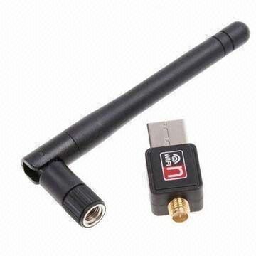 USB Wi-Fi adapter with Ralink 5370 chipset and external antenna