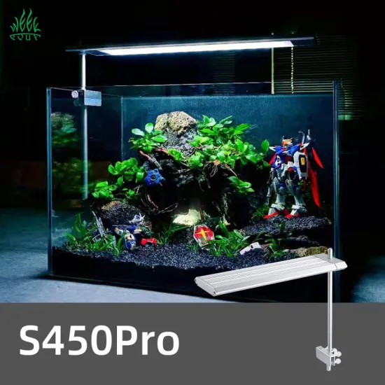 WEIKAQUA S450 Pro Nano Fish Tank LED Full Spectrum Freshwater Aquarium Lighting - China Aquarium Product