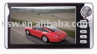 7 inch GPS with FM/Bluetooth/AV-in