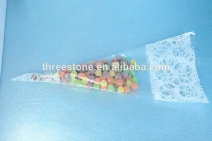 Triangle candy bags, flower packaging bag, floral sleeve, flower wrapping