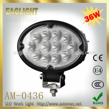 2015 NEWCREE ECE AM-0436 36W Diecast aluminum housing PC Led Work Light