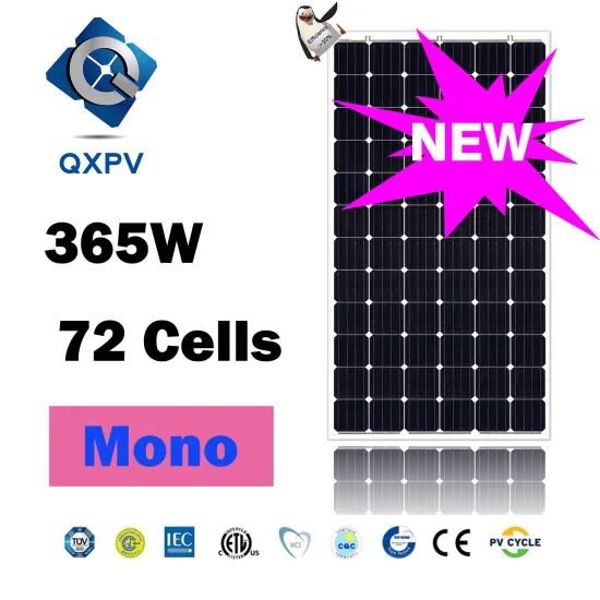 72 Cells 365W Bifacial Mono Solar Panels