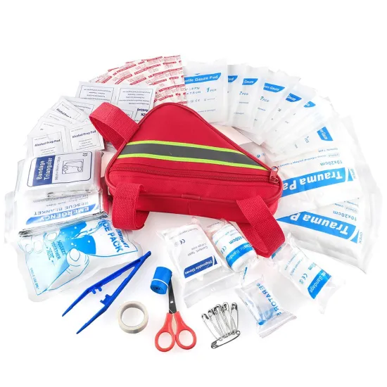 Custom logo first aid emergency kit hiking