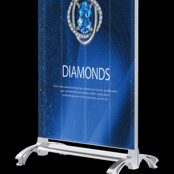 High Brightness 3D Transparent Poster Window LED Display Screen