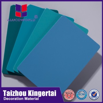 Alucoworld cheap cost aluminum composite pane with SGS certificate