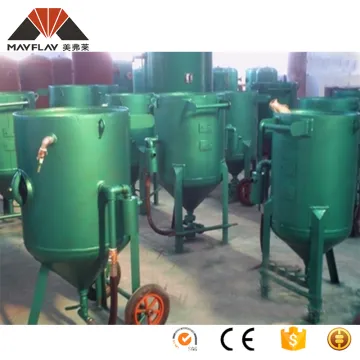 International Standard Portable Blasting Abrasive Sandblaster Pressure Industrial Manual Dustless Sand Blast Pot