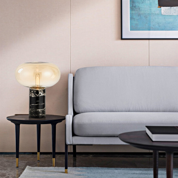 LEDER Black Side Table Lamps