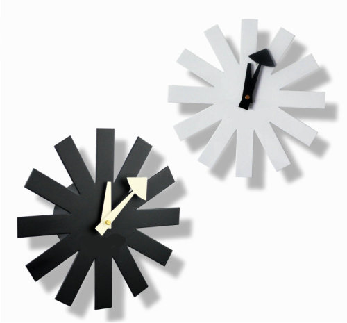 Replika Jam Asterisk Retro Jam Dinding hiasan yang besar