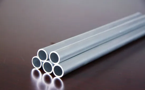flexible thin wall threaded aluminum tube