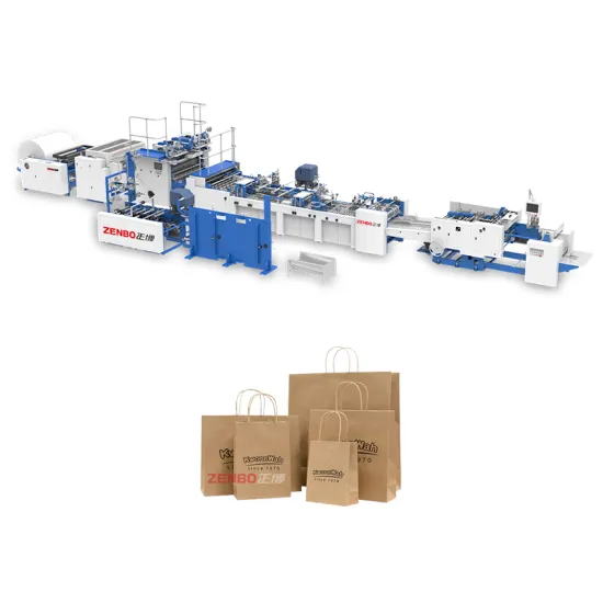 High Speed Paper Bag Making Machine Price in China