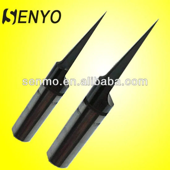 Senyo Diamond Coated CNC Carbide Engraving Milling Cutters