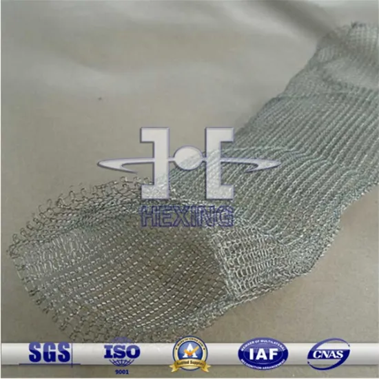 Knitted Wire Mesh For Gas And Steam Separation