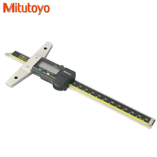 Mitutoyo 571-212-30 Digital ABS Depth Gauge - Inch Metric Measurement