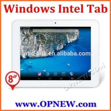 8inch android Win8 tablet pc Intel 3735 64bit processor IPS 1280*800 Capacitive screen 2G/64GB Dual System Bluetooth Wifi