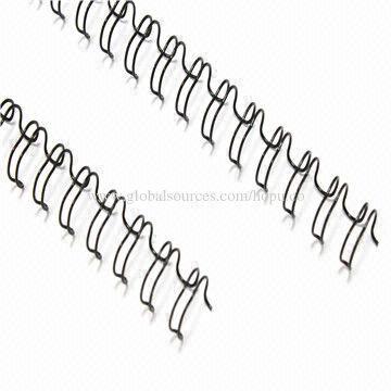Metal Double Wire Binding with Various Sizes and Colors