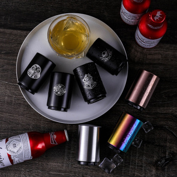 Magnetic Automatic Stainless Steel Bottle Opener with Custom Logo