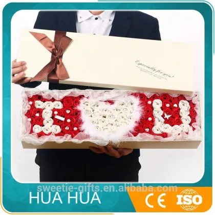 love gift soap flower