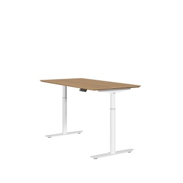 Simple Electric Lifting Adjustable Height Desk with MDF Material