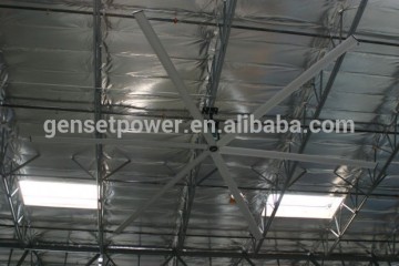 7m National HVLS Factory Large Ceiling Fan for ventilation and cooling