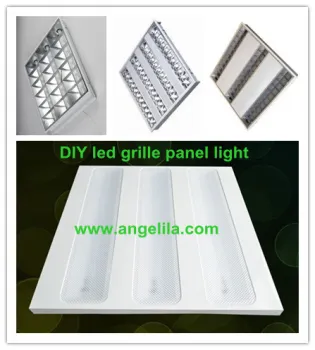 DIY led grille panel light 600*600 grille lamp