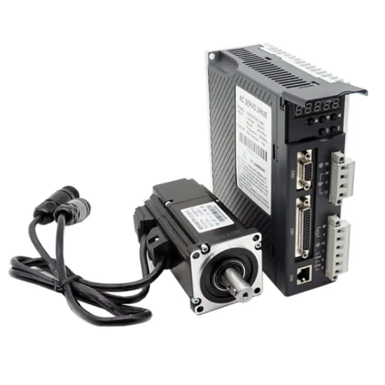 3 Phase AC Servo Motor with Driver - 750W to 2.6KW