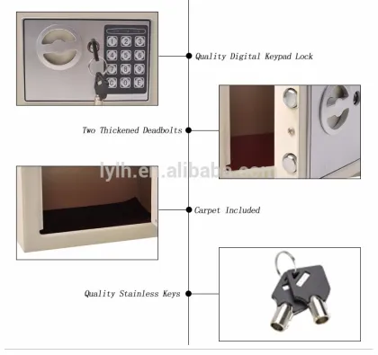 steel safe electronic safe box