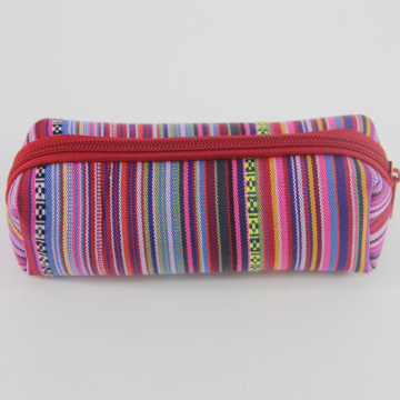 Promotion Striped Custom Neoprene Pencil Cases