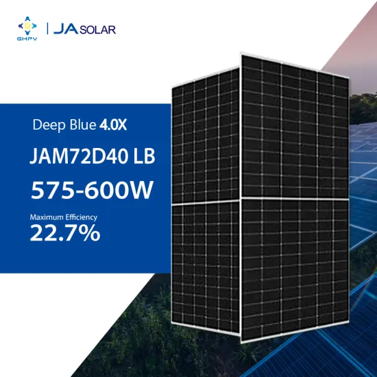 Stock Availability and Specifications of JA Solar's Deep Blue 575W to 600W Half Cell PV Panels at the Europe Rotterdam Warehouse