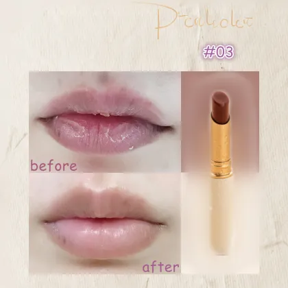 whisperly discolored lip balm