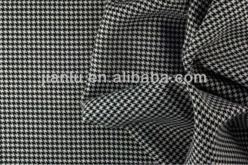 classic black&white Houndstooth wool blend
