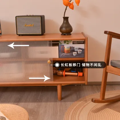 Multifunctional Bamboo TV Cabinet