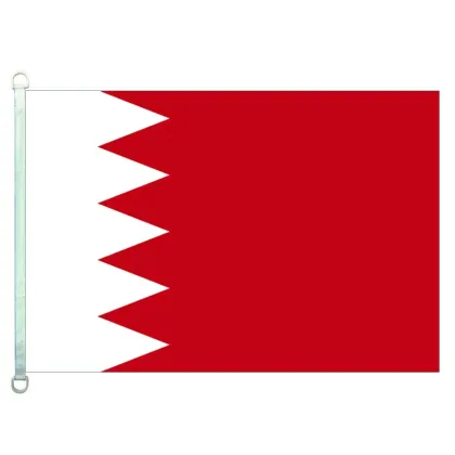 100% polyster 90*150CM Bahrain banner Bahrain flags