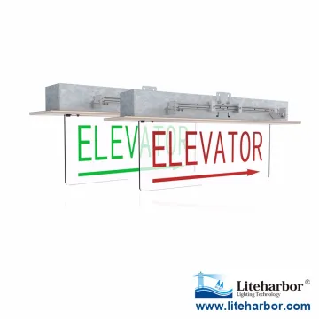 418*498*354mm LED Elevator Sign with White LED exit light