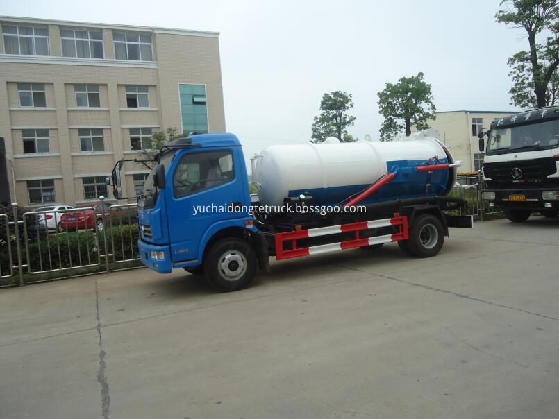 5Ton waste oil suction truck