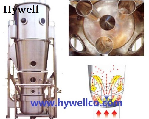 Poeder Granulerende Coating Machine