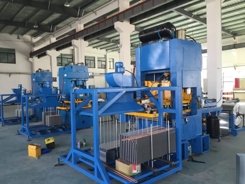 Closed Type Fin Press for Evaporators of Refrigerators and Air Condition