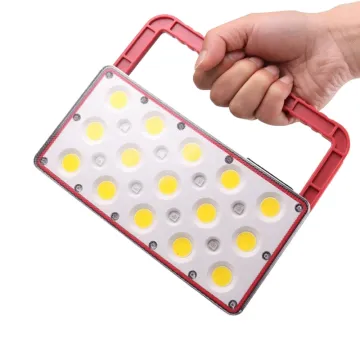 USB Rechargeable Ultra-Thin COB LED Work Light with 5 Modes for Car Repair and Emergency