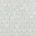 Inside Kitchen Splash Back Mosaic Glass Hexagon Tiles