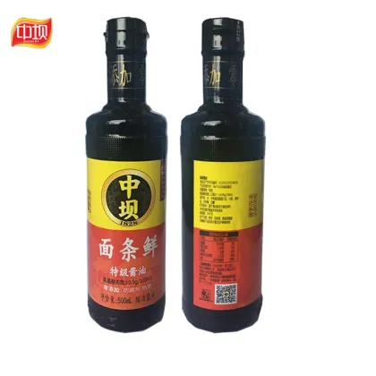 Home Use Wholesale Chinese 500ml Superior Noodle Fresh Soy Sauce
